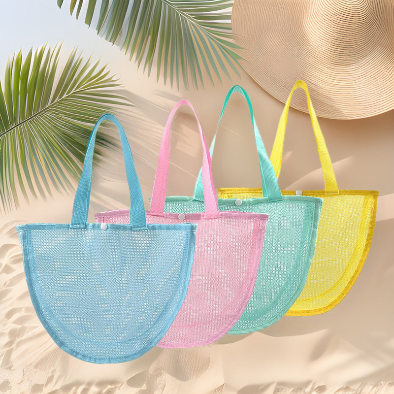 Strapazierfähige Netz-Strandtasche mit Breiten Trägern Brehn