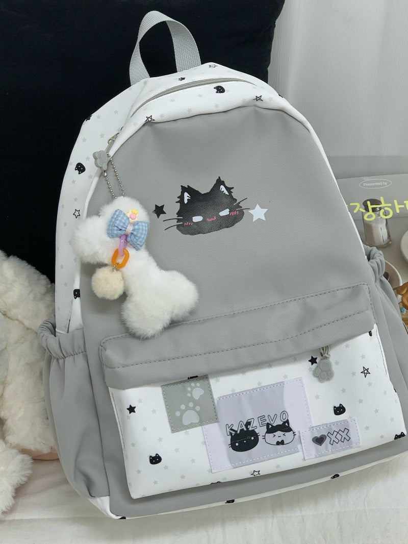 Verspielter katzenartiger Rucksack