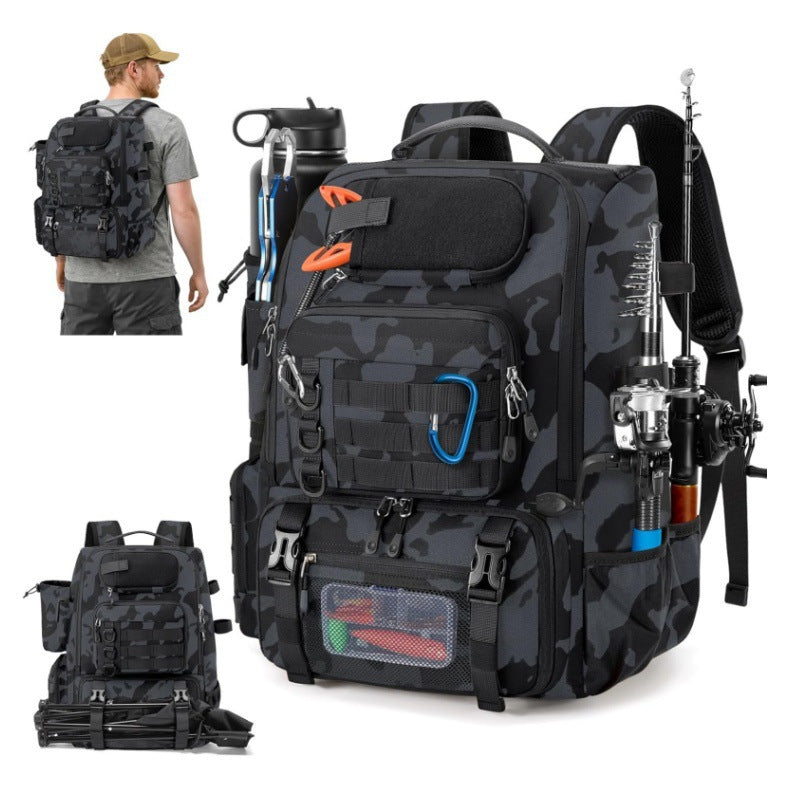 Multi-Funktionaler Outdoor Angelrucksack Brehn