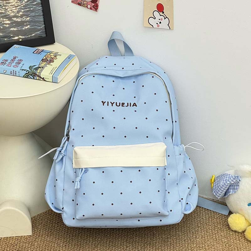 Lässiger gepunkteter Rucksack Brehn