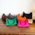WoCrocodile Texturiertes Mini Schulterhandtasche Brehn