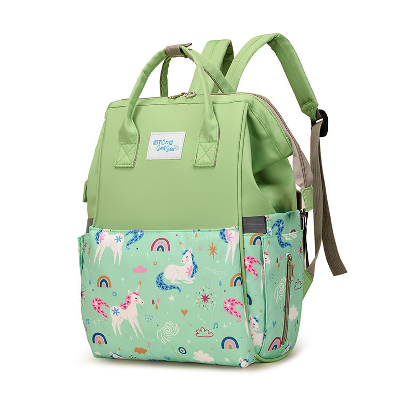 Eclectic Unicorn Design Wickelrucksack Brehn