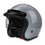 WoVintage Offenes Gesicht Motorradhelm Brehn