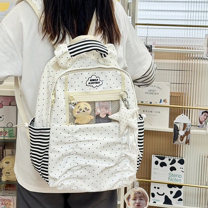 Stylische Strukturierte Rucksack Brehn