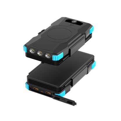 Hochleistungs-Solar-Powerbank mit Integrierter LED-Beleuchtung Brehn