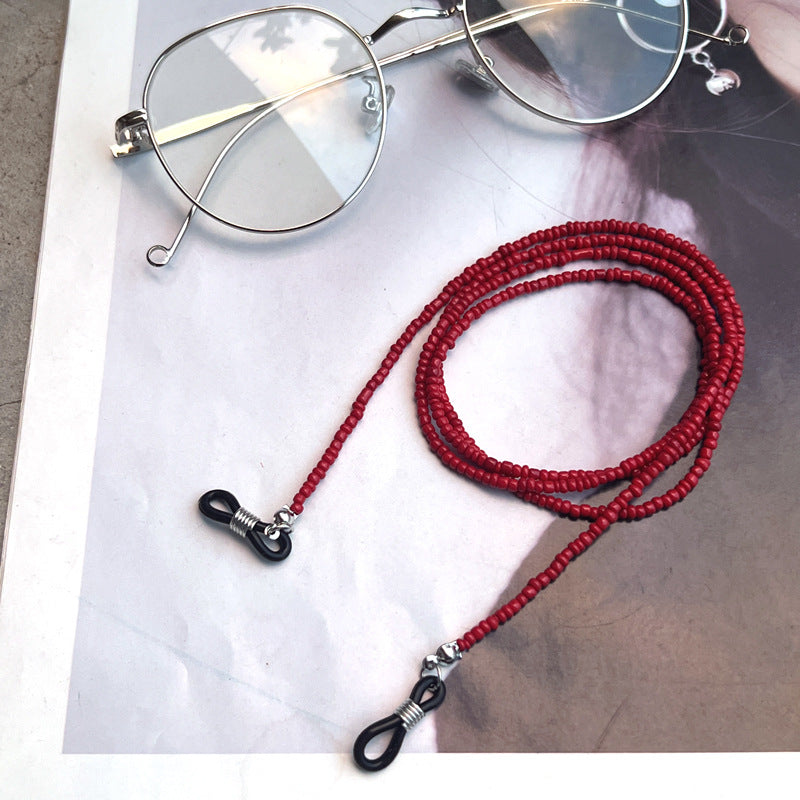 Chic Perlen Brillen Kette Brehn