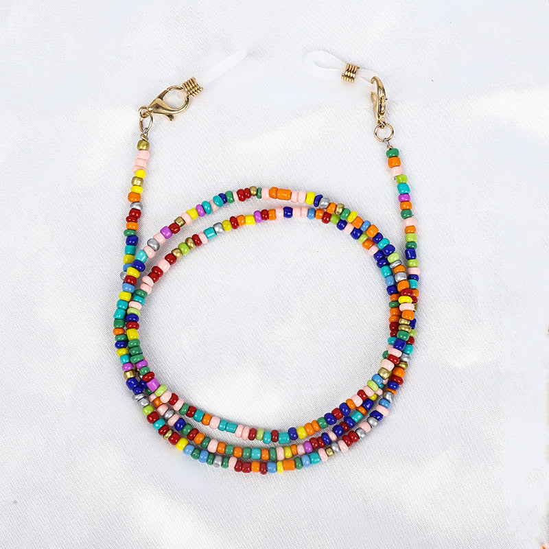 Perlen- und Perlenbesatz Choker-Halskette Brehn