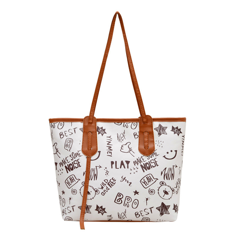 WoPlayful Graphic Tote Bag Brehn