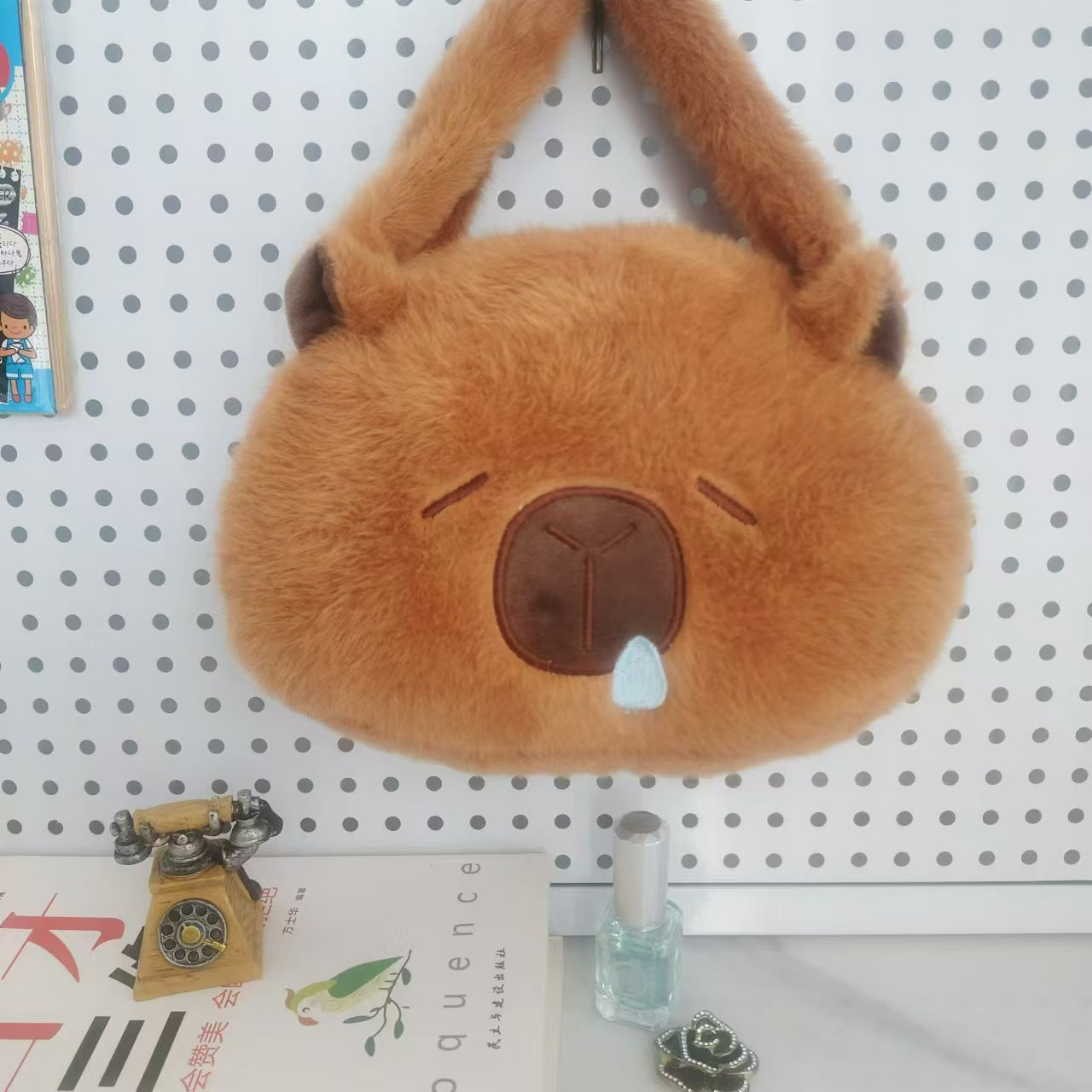 Plüsch-Handtasche Im Süßen Bärenmotiv Brehn