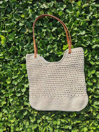 Handgefertigte Makramee Strandtasche Brehn