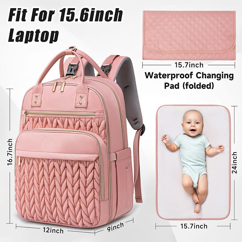 Eleganter und Geräumiger Rucksack mit Strukturiertem Design Brehn