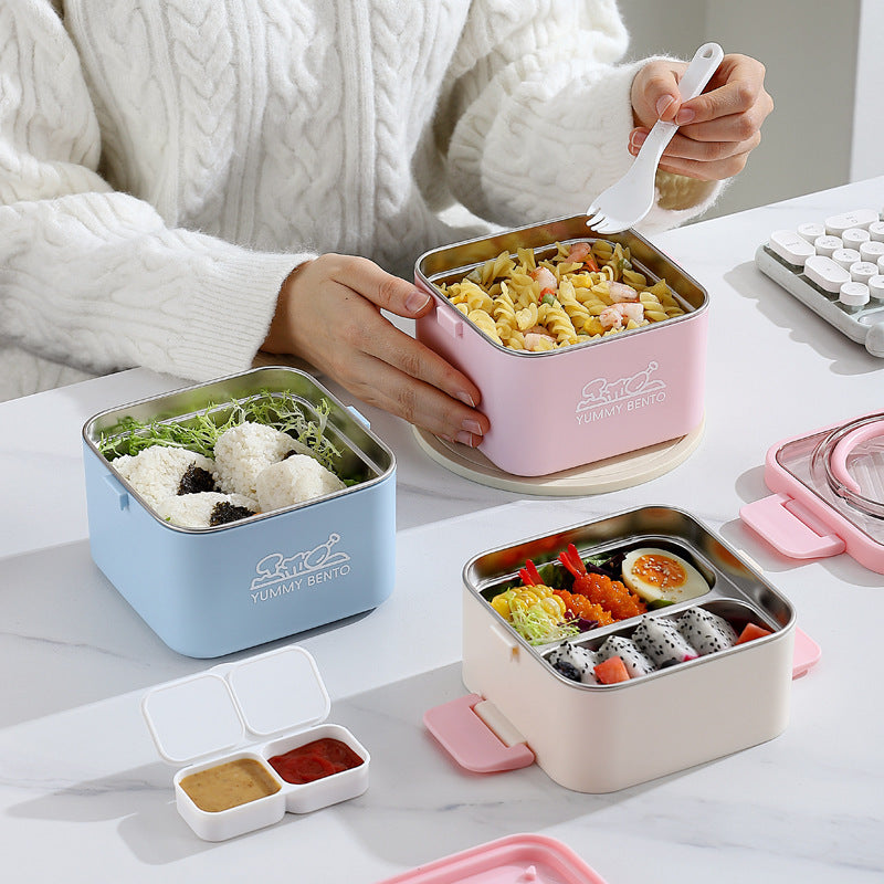 Tragbarer Multi-Fach Mittagessen Träger