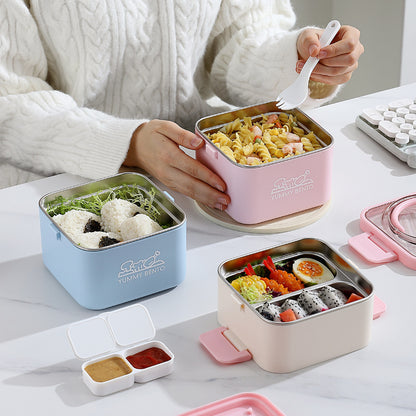Tragbarer Multi-Fach Mittagessen Träger