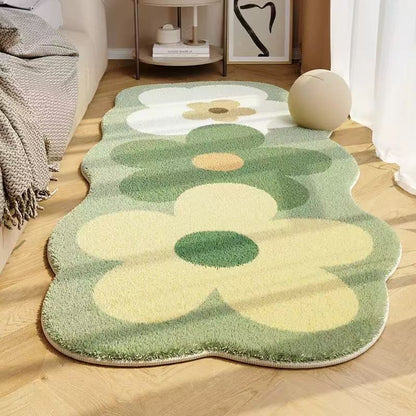 Florales Muster Läufer Teppich