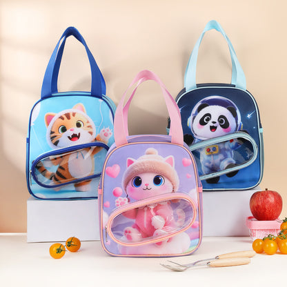 Themen Katzen Mittagessen Tasche Brehn