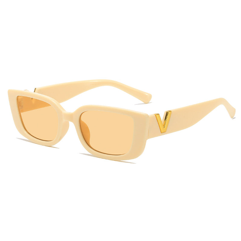 Stylische Quadratische Rahmen Sonnenbrille Brehn