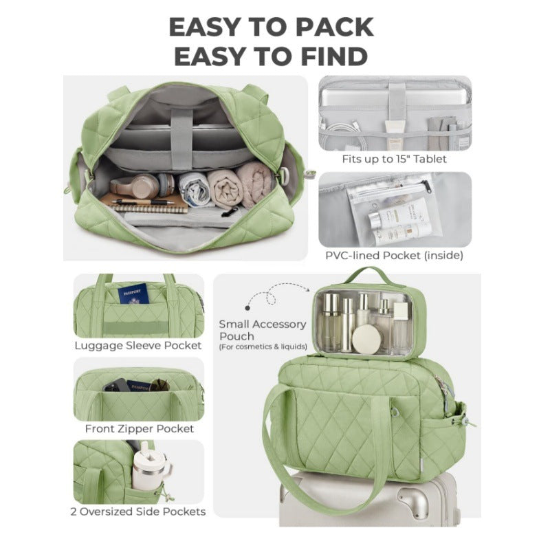Kosmetische Reisetasche mit Transparentem Organizer Brehn