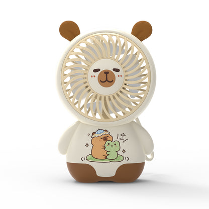 Unisex Tragbarer Handventilator im niedlichen Bären-Design Brehn