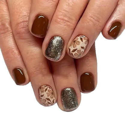 Elegantes Botanisches Nail Art Set Brehn