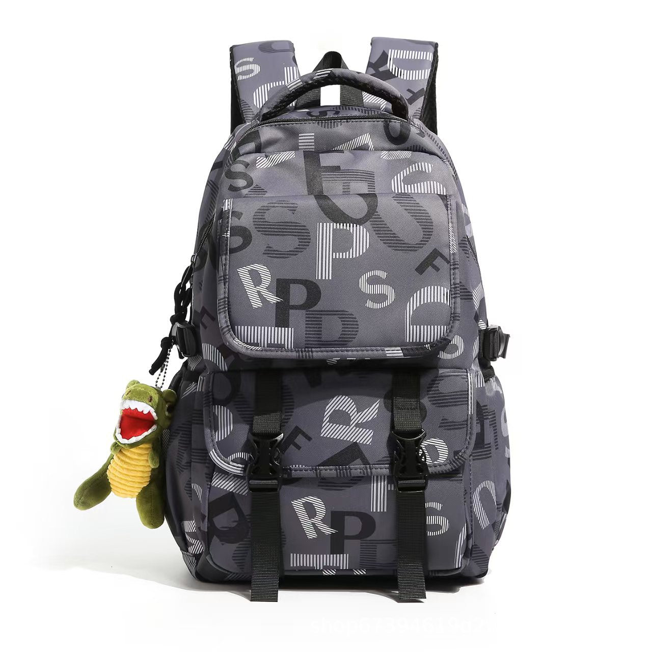 Rucksack mit Modernem Schriftzug und Durchdachtem Fächersystem Brehn