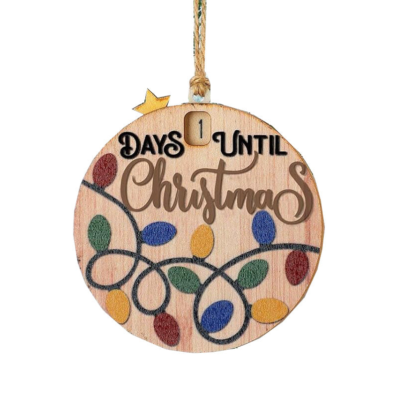 Countdown Kalender Ornament