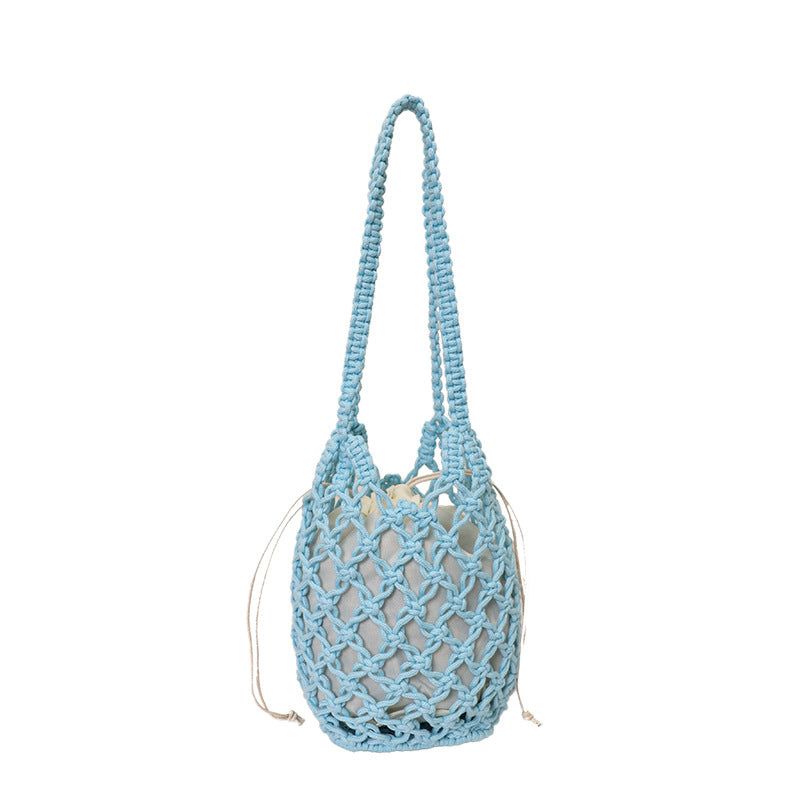 Stylische Makramee Tragetasche Brehn