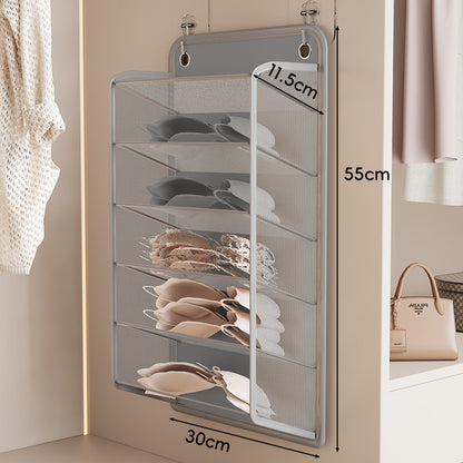 Hängender Mesh-Unterwäsche- und BH-Regal-Organizer