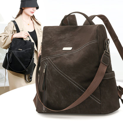 Multi-Funktionaler Leder-Rucksack Brehn