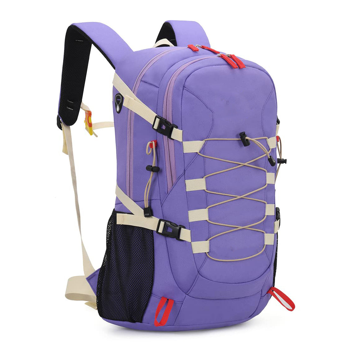 Unisex Outdoor Rucksack mit mehreren Fächern und Netzzusätzen Brehn