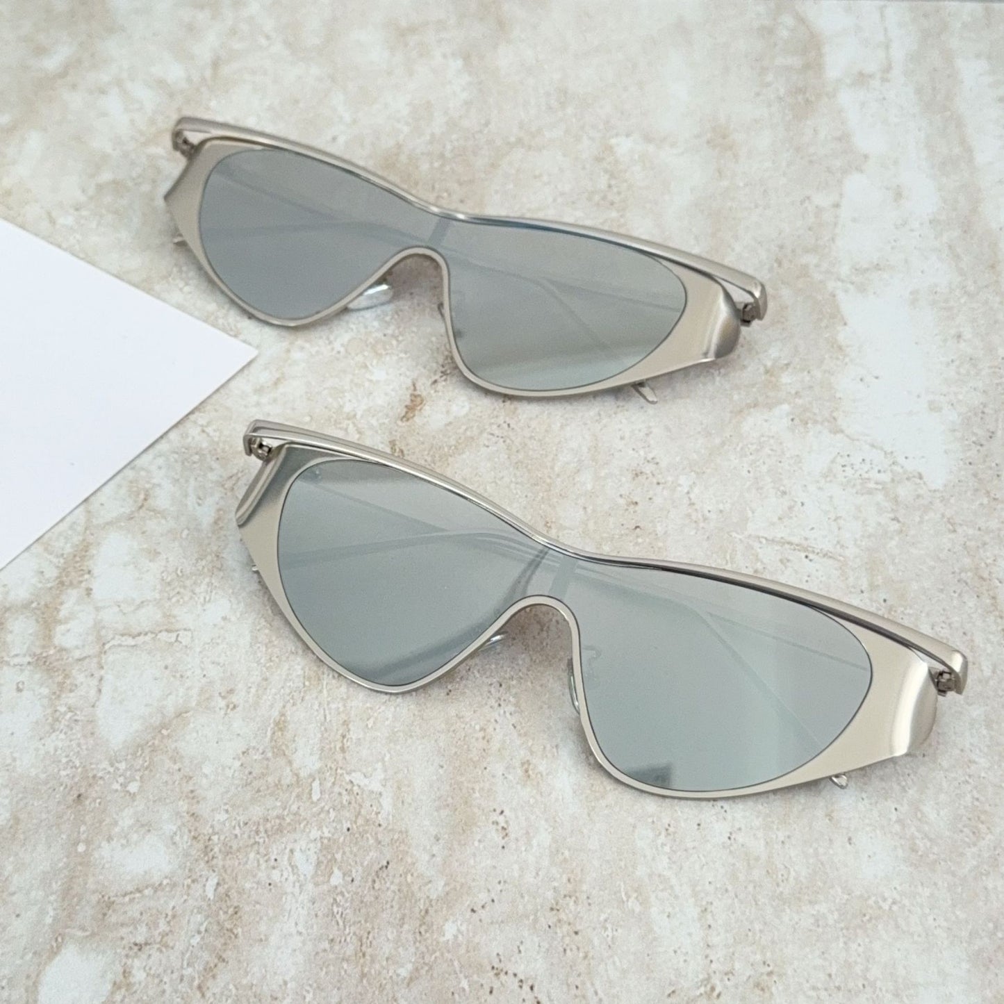 Modebewusste Shield-Sonnenbrille Brehn