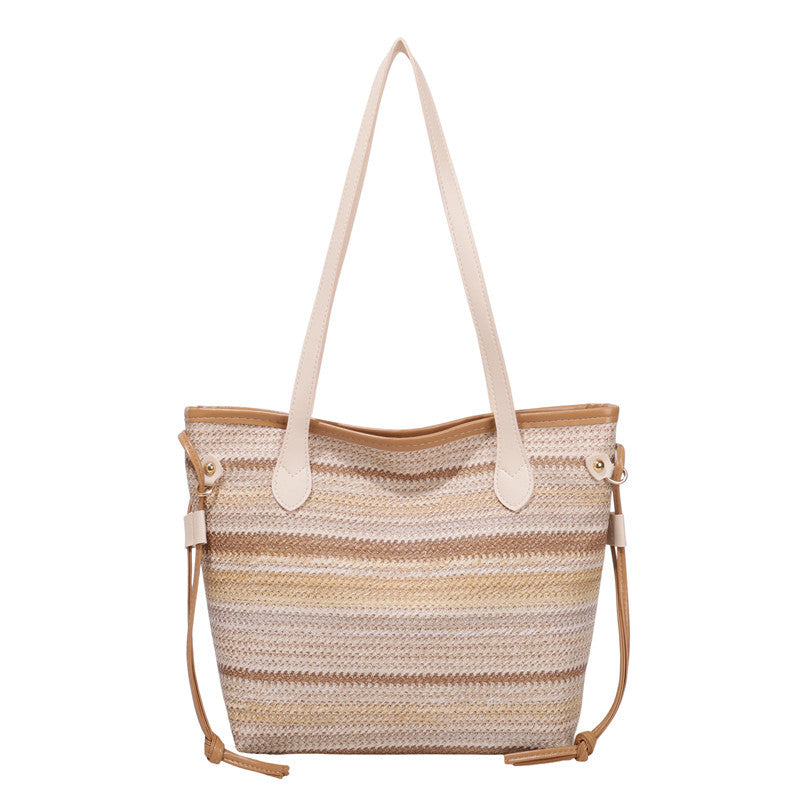 WoStylish Gewebte Strandtasche Brehn