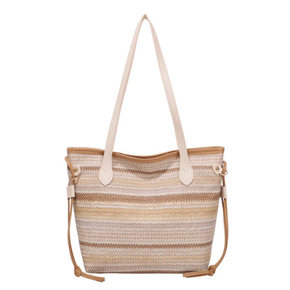 WoStylish Gewebte Strandtasche Brehn