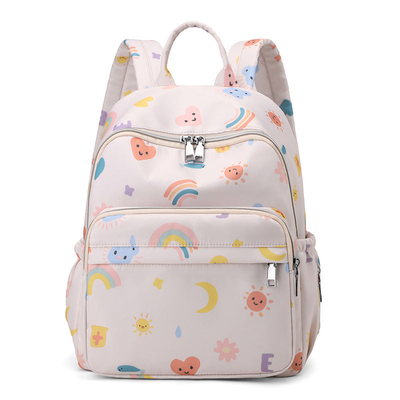 Verspielter Grafikdruck Rucksack Brehn
