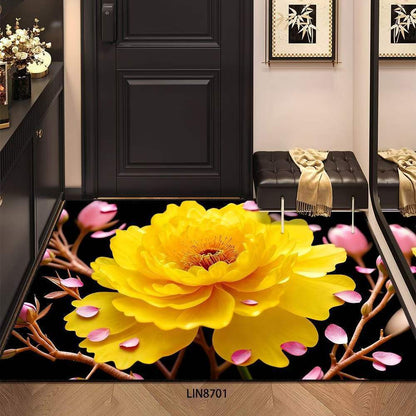 Floral Design Bereich Teppich Brehn