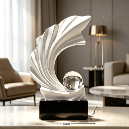 Künstlerische dekorative Skulptur für die Innenausstellung