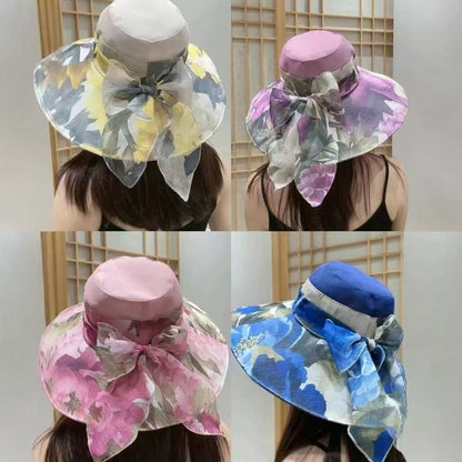 Breiter Rand Floral Sonnenhut Brehn