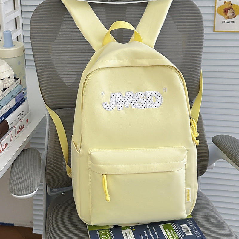 Trendy lässiger Tagesrucksack mit süßem Charakterakzent Brehn
