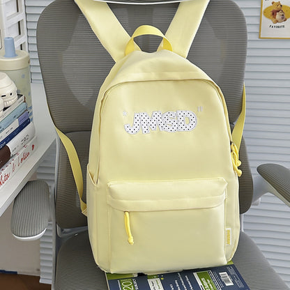 Trendy lässiger Tagesrucksack mit süßem Charakterakzent Brehn