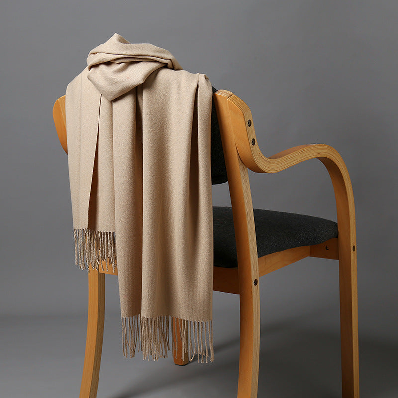 Luxuriöse Cashmere-Mischung Wurfdecke