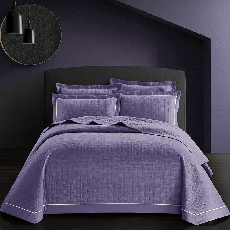 Luxus Matelassé Baumwoll Bettbezug Set