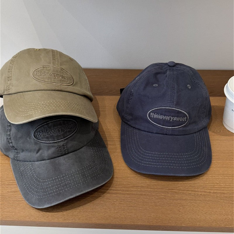 Herren Freizeit Vintage Baumwoll Baseballmütze Brehn