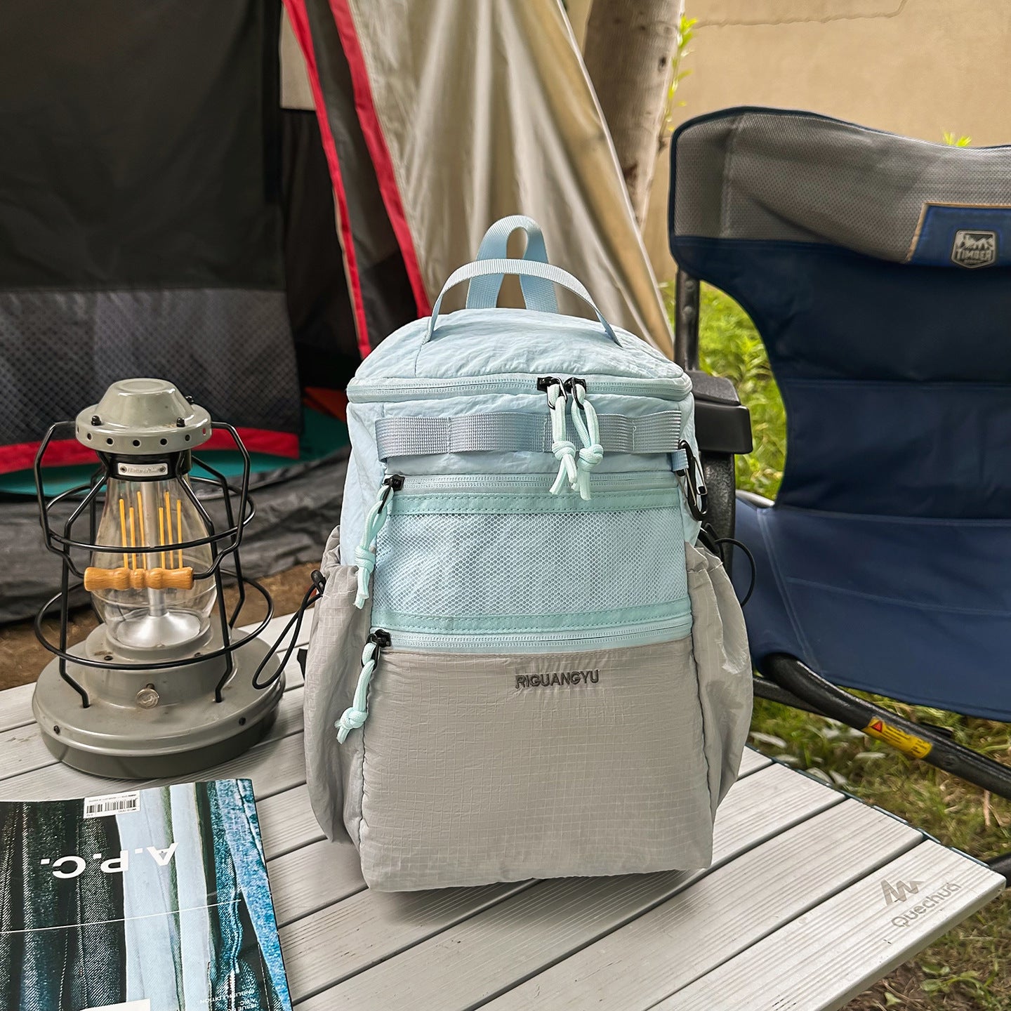 Leichtgewichtiger Mehrfachfächer Wanderschulrucksack