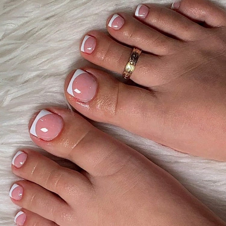 French Tip Gel Nagelkunst Brehn
