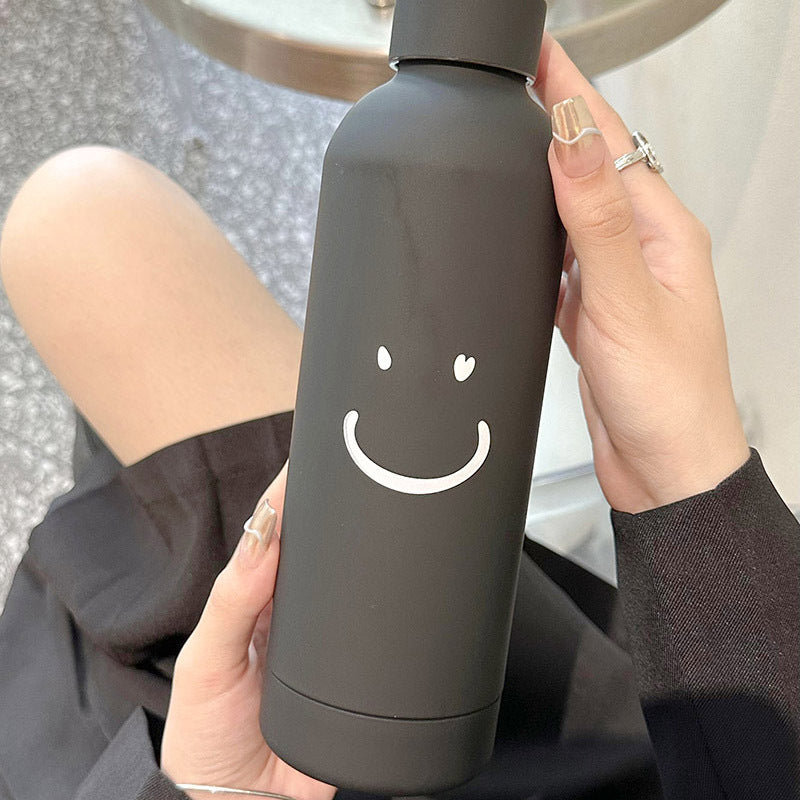 Damen Isolierflasche mit innovativem Lächelmotiv Brehn