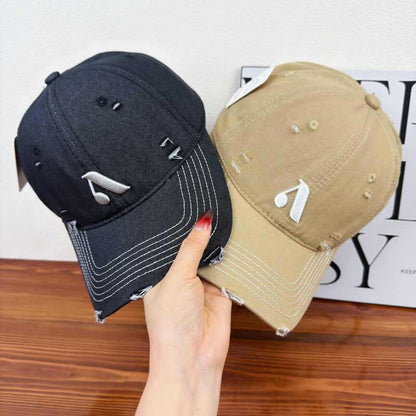 Herren Distressed Denim Style Cap Brehn