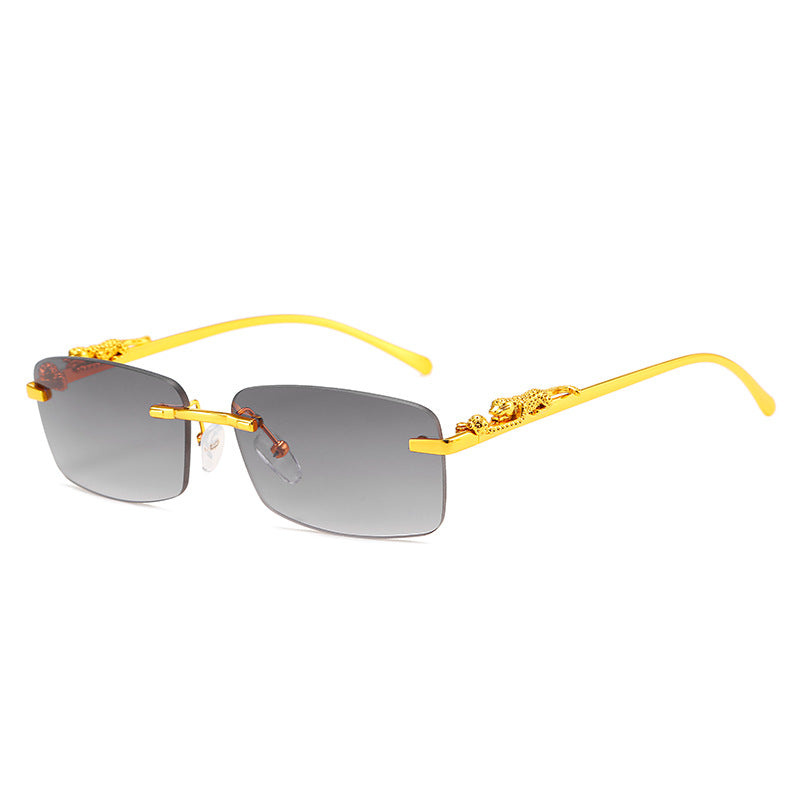 Damen modische Sonnenbrille mit kunstvollen Verzierungen Brehn
