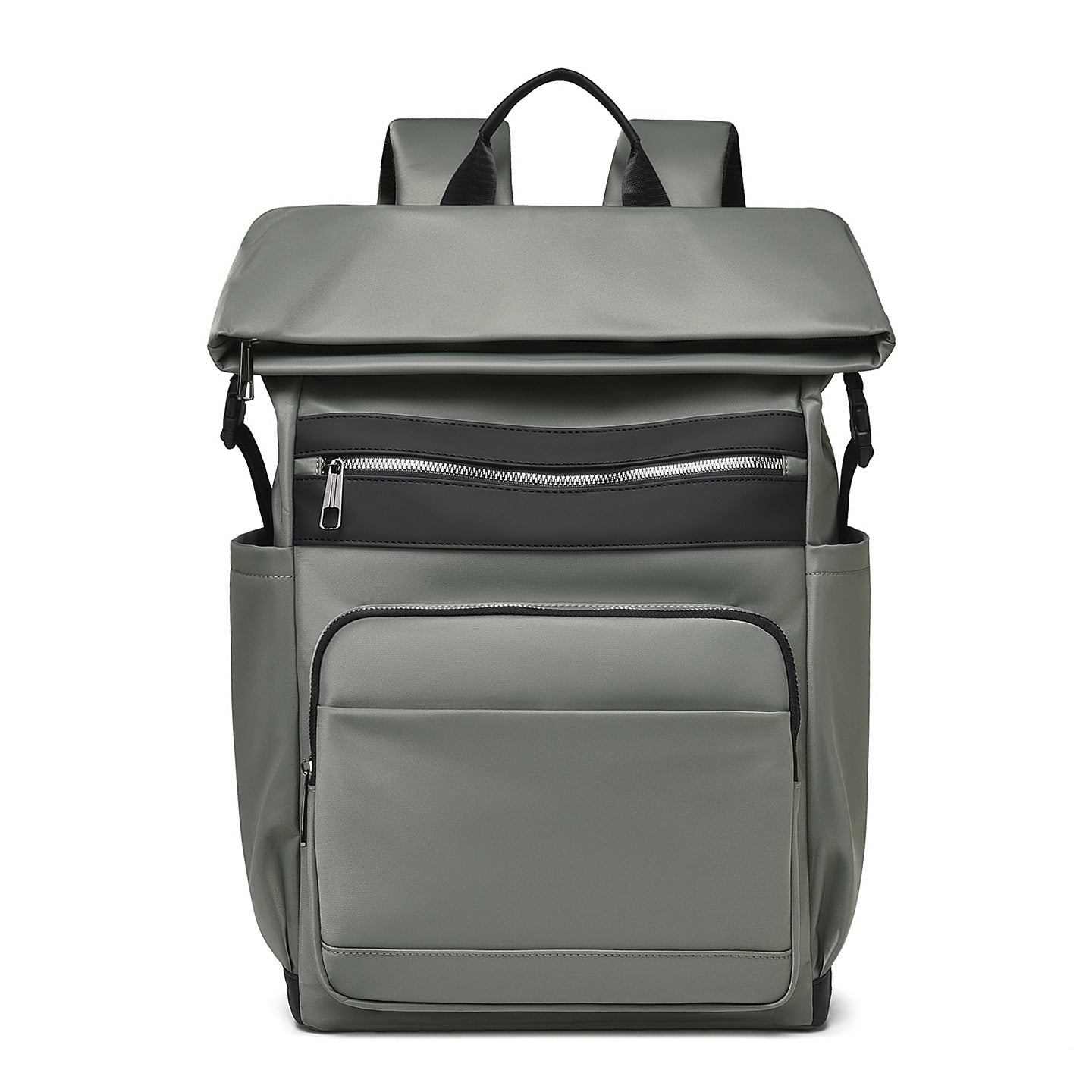 Multifunktionaler Roll-Top Rucksack mit externen Taschen Brehn