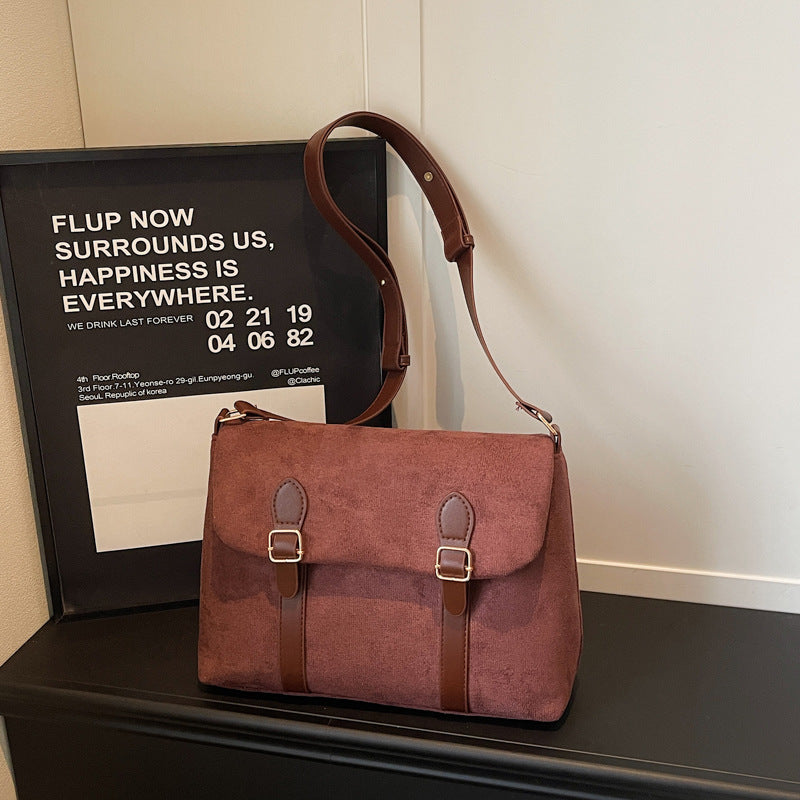 WoChic Vintage-Style Umhängetasche Brehn