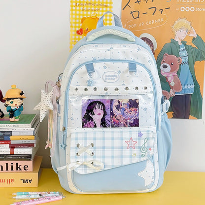 Stylische Grafikdesign-Schulrucksack Brehn