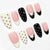 Dekoratives Press-On Nagelset Brehn